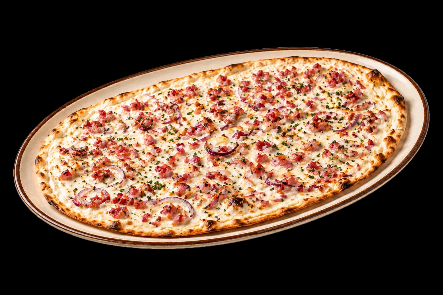 Flammkuchen im Café Burkardt